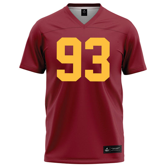 Minnesota - NCAA Football : Riley Sunram - Maroon Football Jersey-0