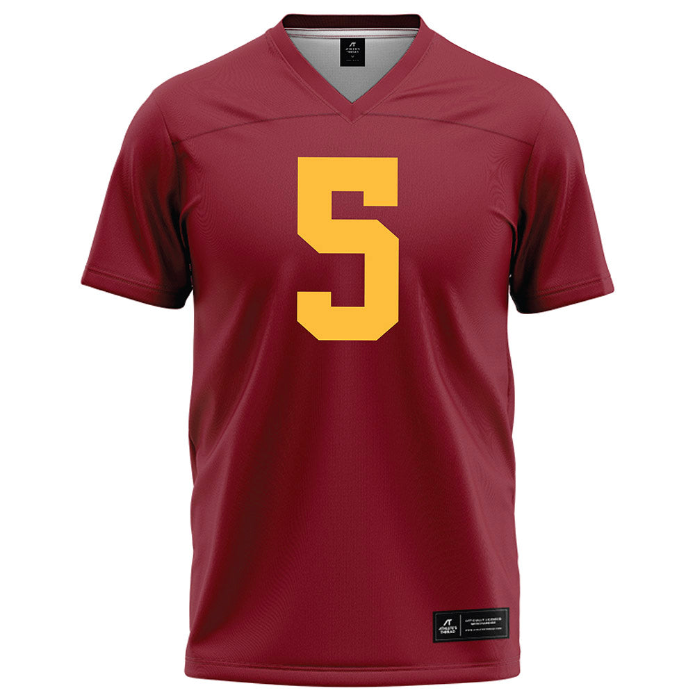 Minnesota - NCAA Football : Aydan West - Maroon Football Jersey-0