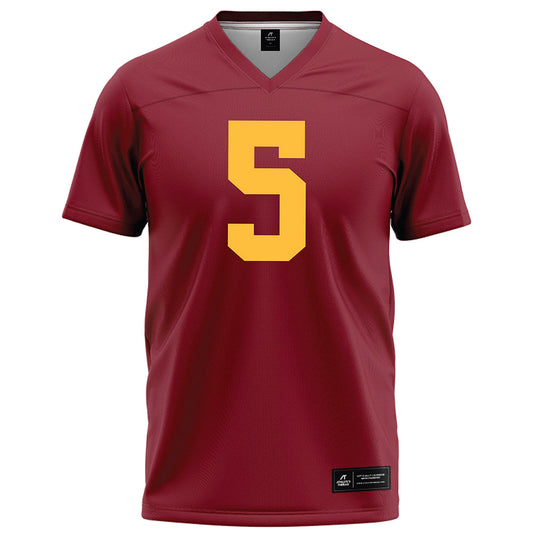Minnesota - NCAA Football : Aydan West - Maroon Football Jersey-0
