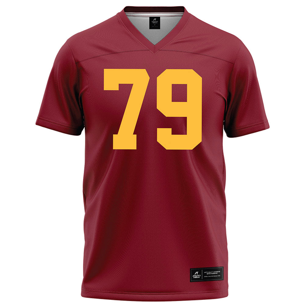 Minnesota - NCAA Football : Andrew Trout - Maroon Football Jersey-0