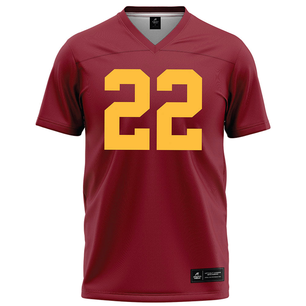 Minnesota - NCAA Football : Jaron Thomas - Maroon Football Jersey-0