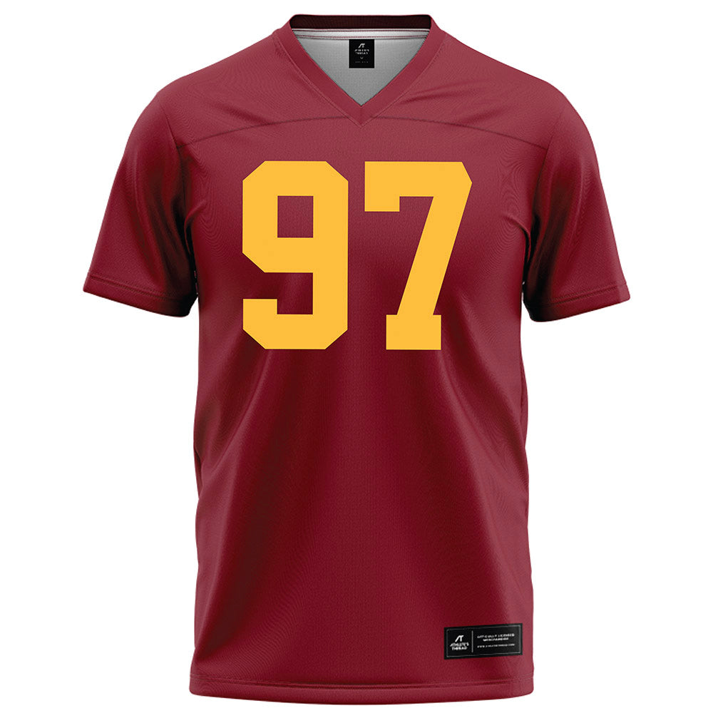 Minnesota - NCAA Football : Jeremiah Benson - Maroon Football Jersey-0