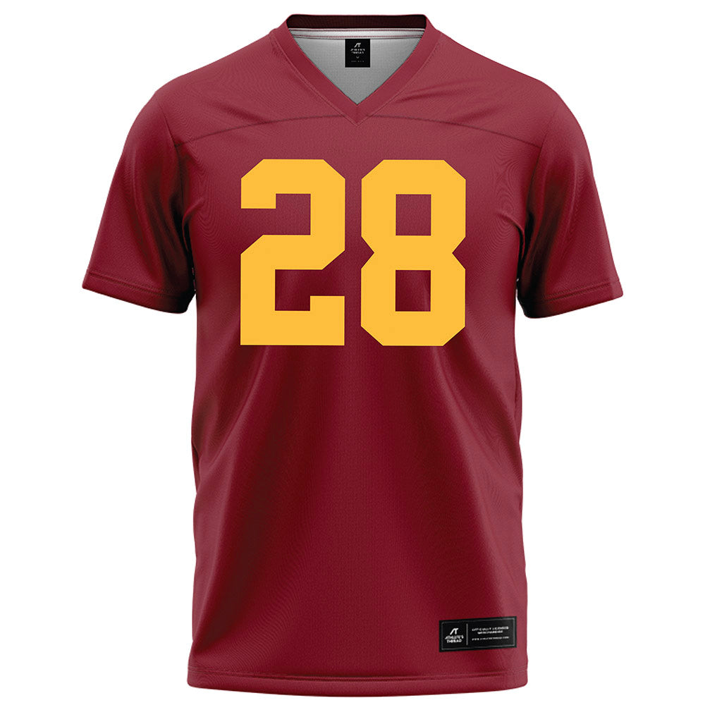 Minnesota - NCAA Football : Trason Richardson - Maroon Football Jersey-0