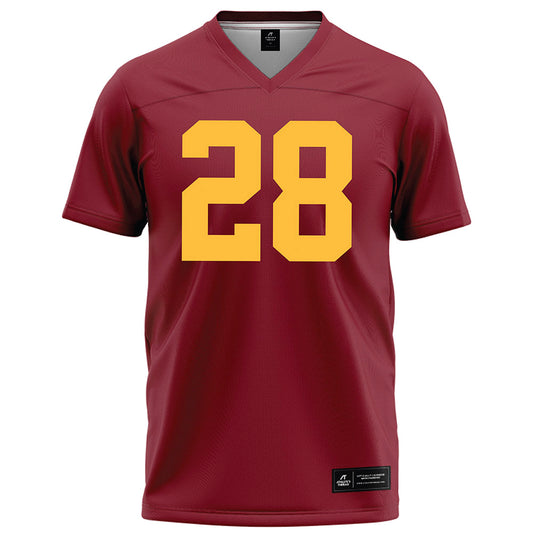 Minnesota - NCAA Football : Trason Richardson - Maroon Football Jersey-0