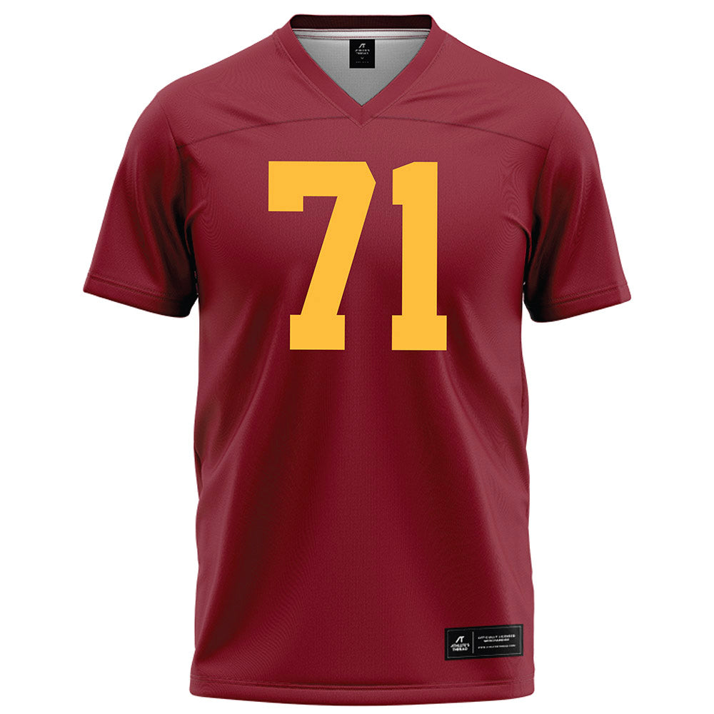 Minnesota - NCAA Football : Lucas Tielsch - Maroon Football Jersey-0