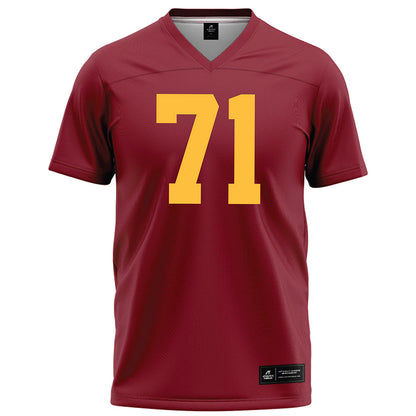 Minnesota - NCAA Football : Lucas Tielsch - Maroon Football Jersey-0