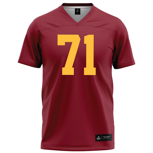 Minnesota - NCAA Football : Lucas Tielsch - Maroon Football Jersey-0