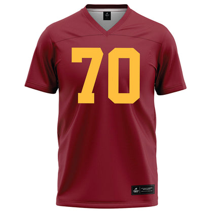 Minnesota - NCAA Football : Naquan Crowder - Maroon Football Jersey-0