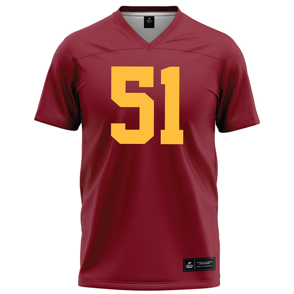 Minnesota - NCAA Football : Daniel Shipp - Maroon Football Jersey-0