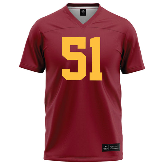 Minnesota - NCAA Football : Daniel Shipp - Maroon Football Jersey-0