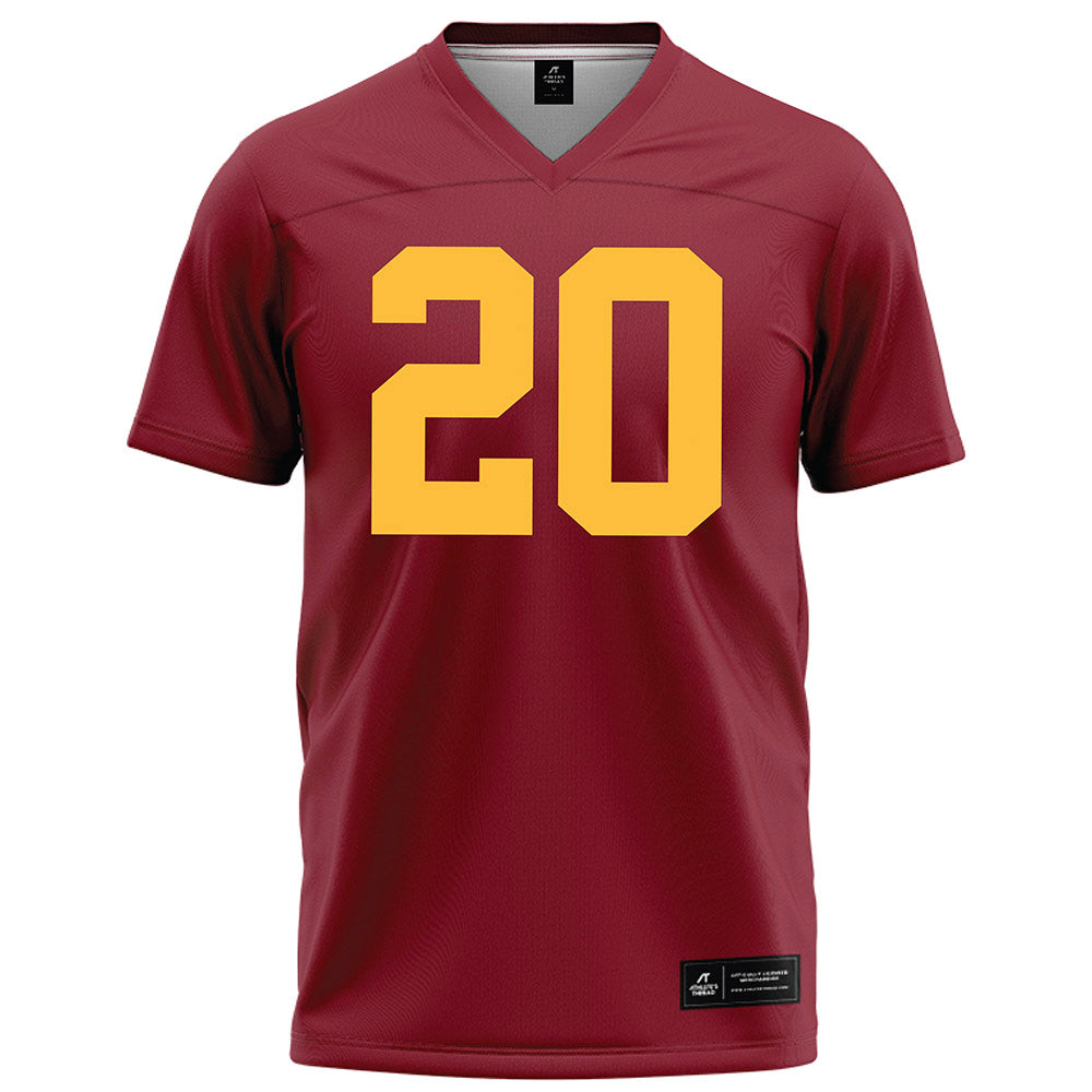 Minnesota - NCAA Football : Parker Knutson - Maroon Football Jersey-0