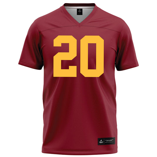 Minnesota - NCAA Football : Parker Knutson - Maroon Football Jersey-0
