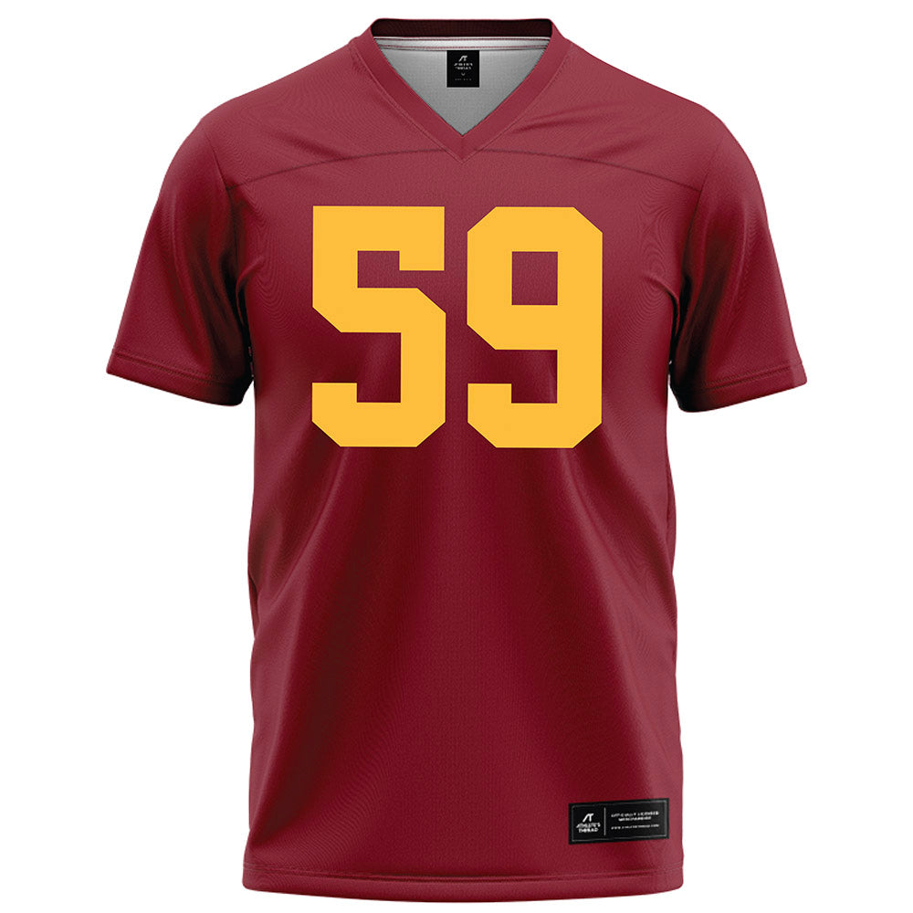 Minnesota - NCAA Football : Tony Nelson - Maroon Football Jersey-0