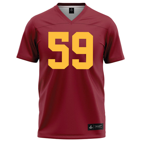 Minnesota - NCAA Football : Tony Nelson - Maroon Football Jersey-0
