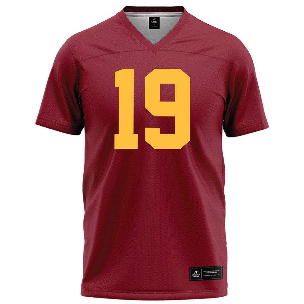 Minnesota - NCAA Football : Joey Gerlach - Maroon Football Jersey-0