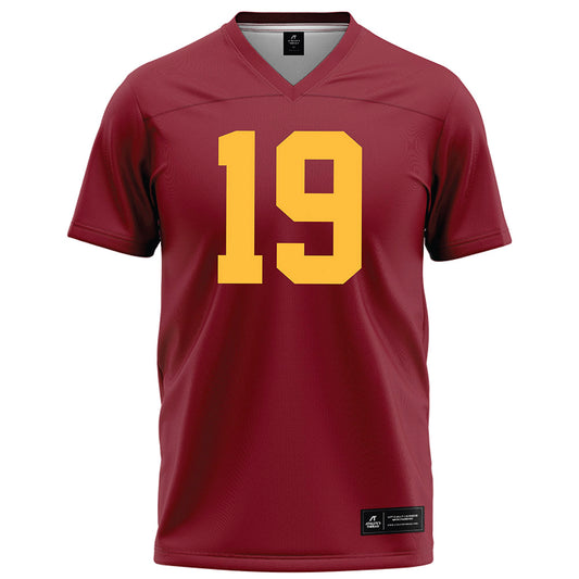 Minnesota - NCAA Football : Joey Gerlach - Maroon Football Jersey-0