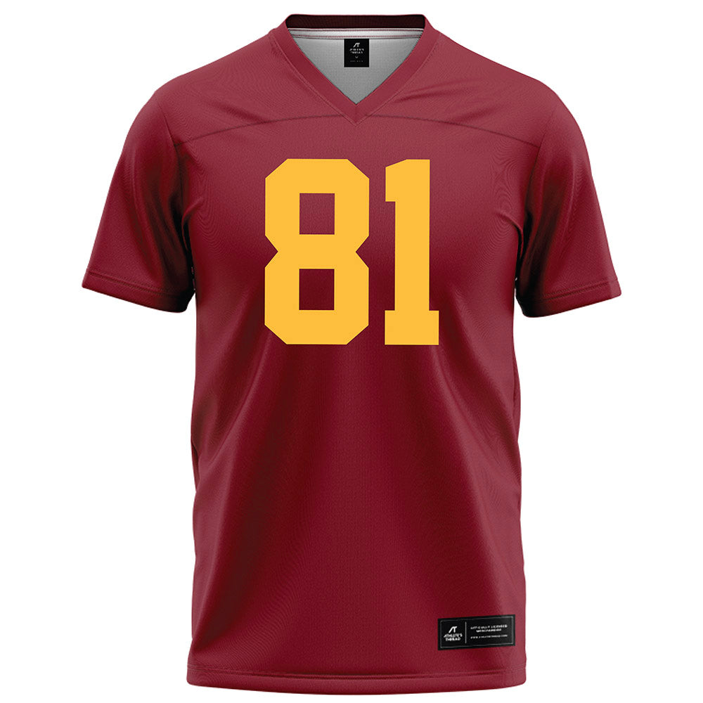Minnesota - NCAA Football : Josiah Dozier - Maroon Football Jersey-0