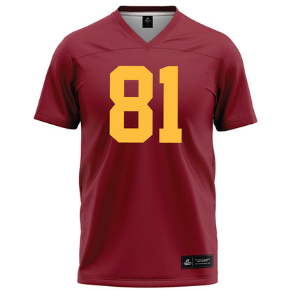 Minnesota - NCAA Football : Josiah Dozier - Maroon Football Jersey-0