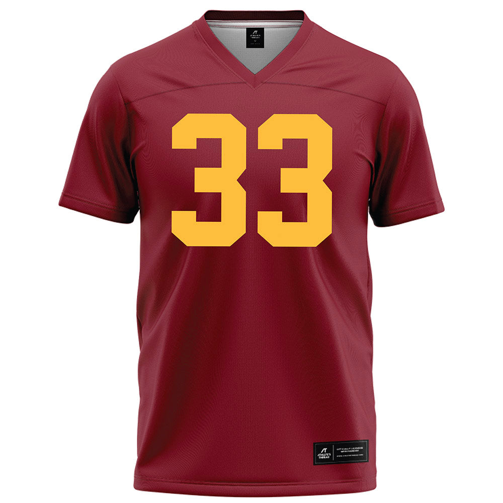 Minnesota - NCAA Football : Rhett Hlavacka - Maroon Football Jersey-0