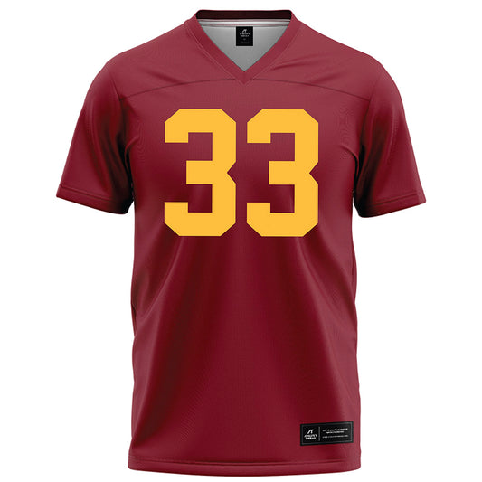 Minnesota - NCAA Football : Rhett Hlavacka - Maroon Football Jersey-0