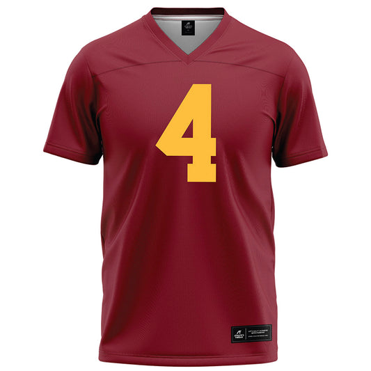 Minnesota - NCAA Football : Roman Voss - Maroon Football Jersey-0