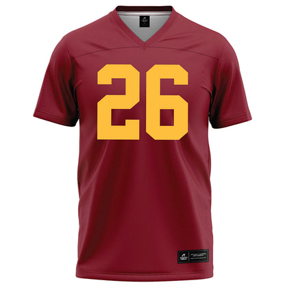 Minnesota - NCAA Football : Elisha West - Maroon Football Jersey-0