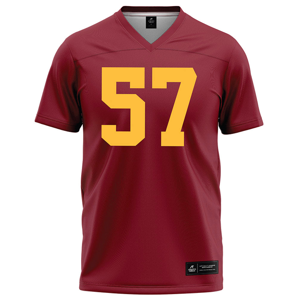 Minnesota - NCAA Football : Aaron Thomas - Maroon Football Jersey-0