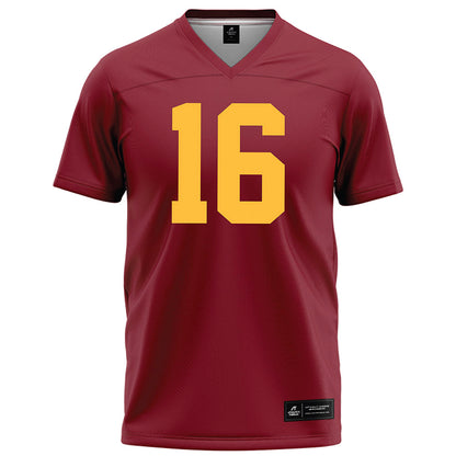 Minnesota - NCAA Football : Max Shikenjanski - Maroon Football Jersey-0