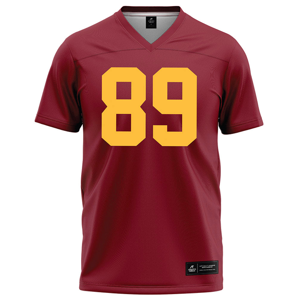 Minnesota - NCAA Football : Quayd Hendryx - Maroon Football Jersey-0