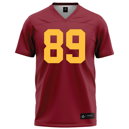 Minnesota - NCAA Football : Quayd Hendryx - Maroon Football Jersey-0