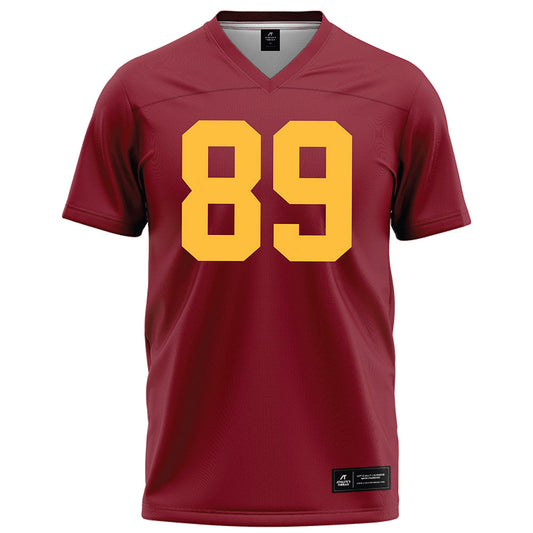 Minnesota - NCAA Football : Quayd Hendryx - Maroon Football Jersey-0