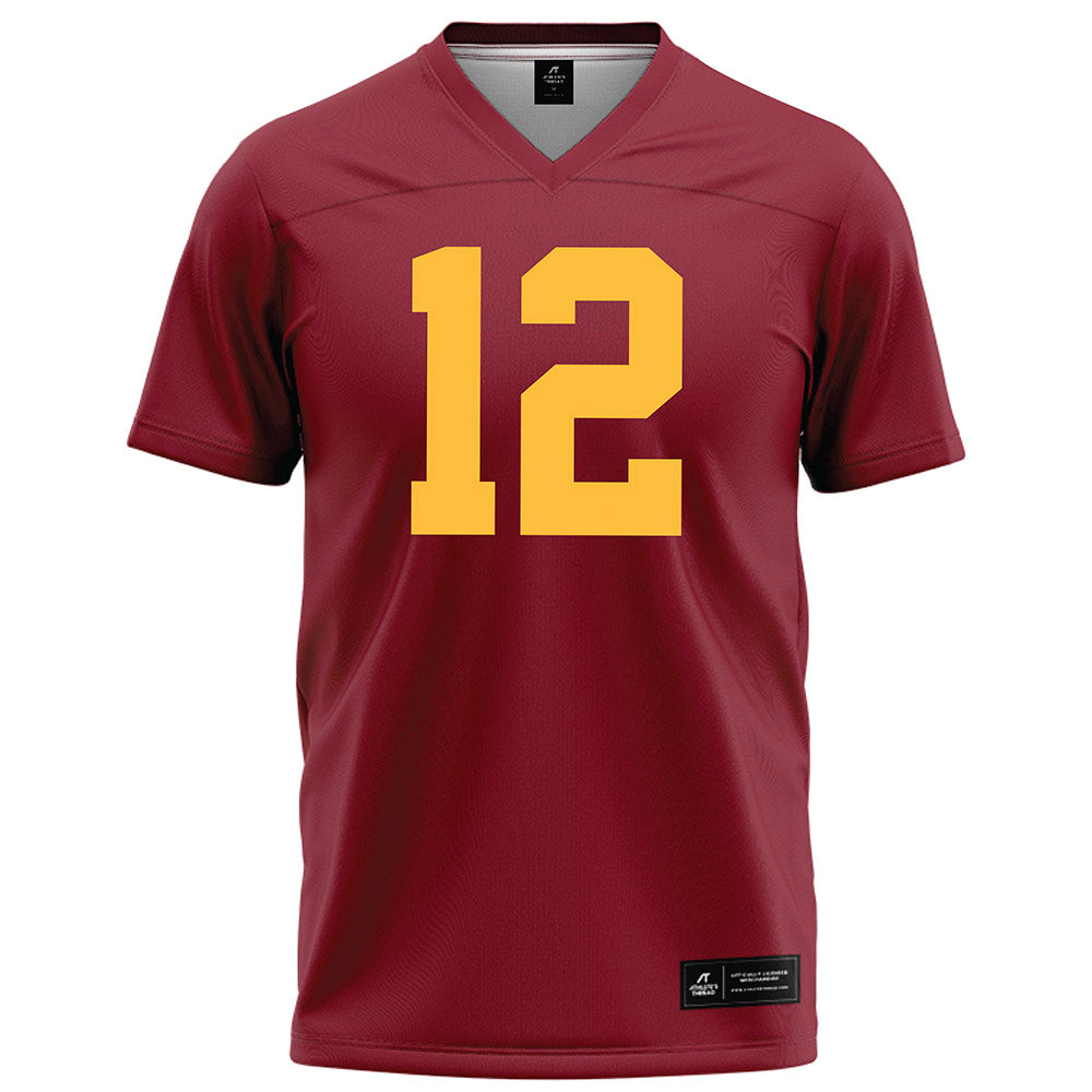 Minnesota - NCAA Football : Michael Merdinger - Maroon Football Jersey-0