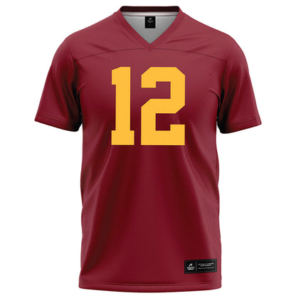 Minnesota - NCAA Football : Michael Merdinger - Maroon Football Jersey-0
