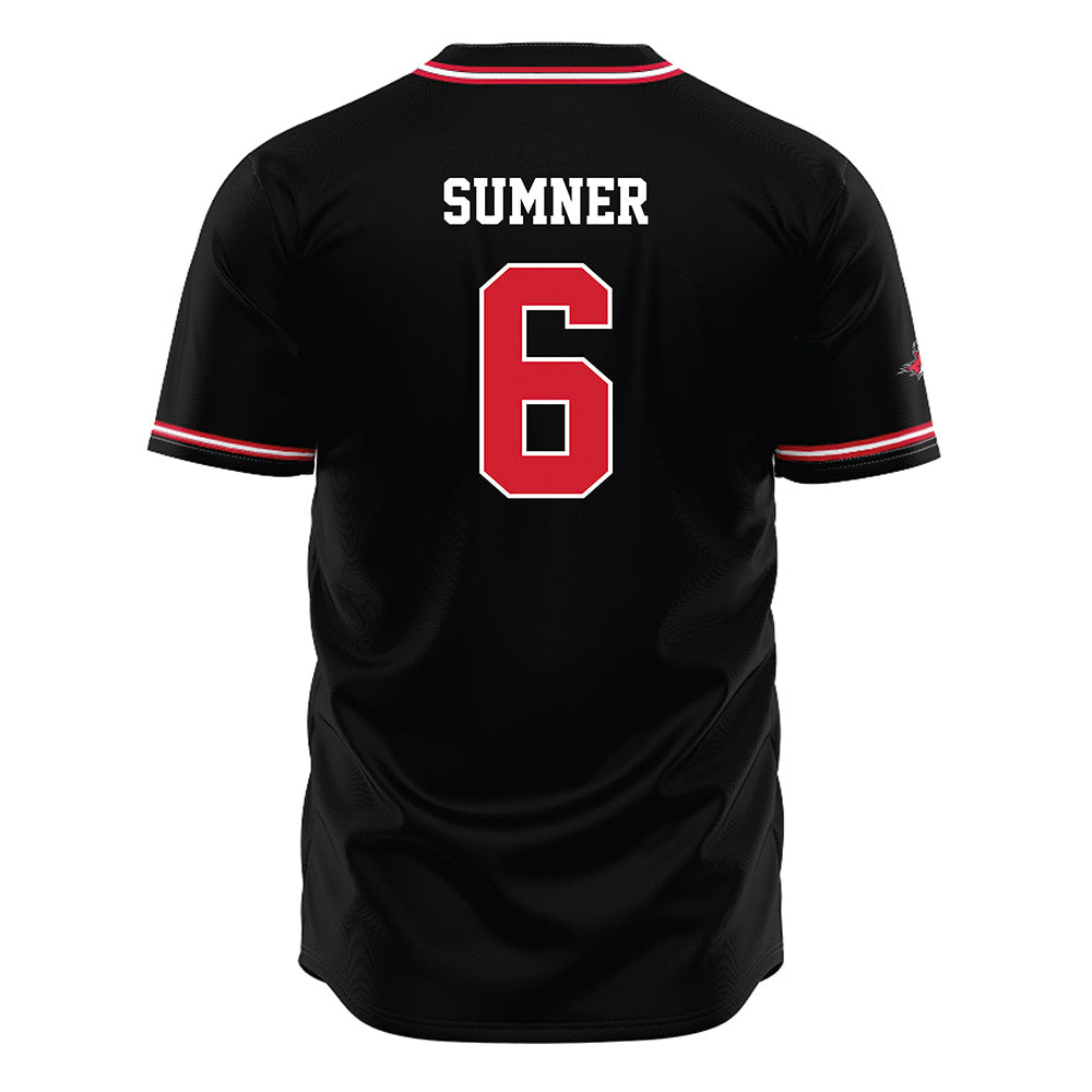 Fairfield - NCAA Baseball : Tyson Sumner - Black Jersey-1