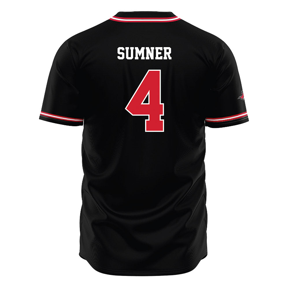 Fairfield - NCAA Baseball : Tyson Sumner - Black Jersey-1