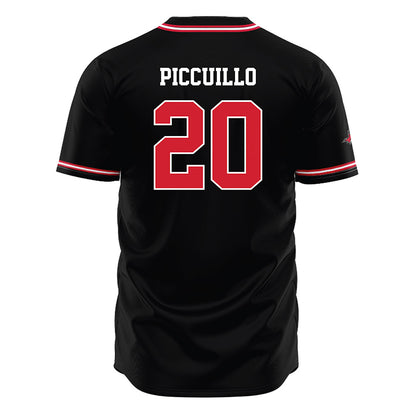 Fairfield - NCAA Baseball : Jameson Piccuillo - Black Jersey-1