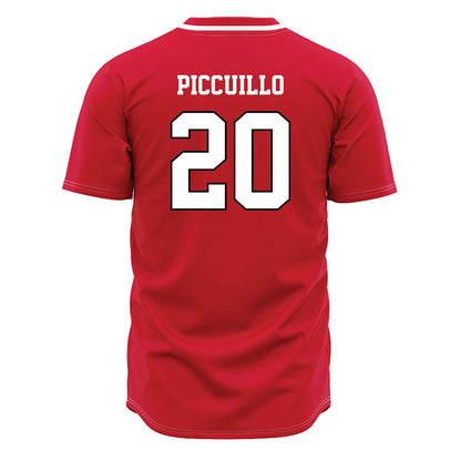 Fairfield - NCAA Baseball : Jameson Piccuillo - Red Jersey-1