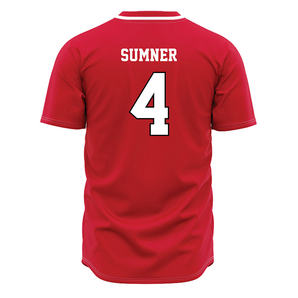 Fairfield - NCAA Baseball : Tyson Sumner - Red Jersey-1