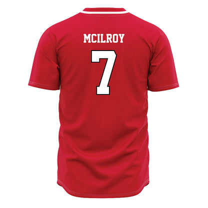 Fairfield - NCAA Baseball : Liam McIlroy - Red Jersey