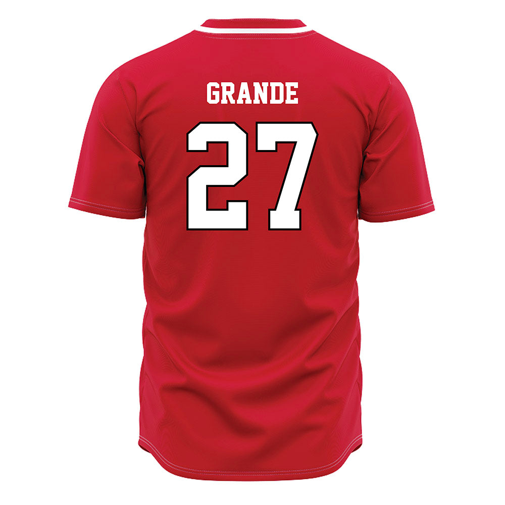 Fairfield - NCAA Baseball : Carter Grande - Red Jersey-1