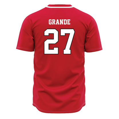 Fairfield - NCAA Baseball : Carter Grande - Red Jersey-1