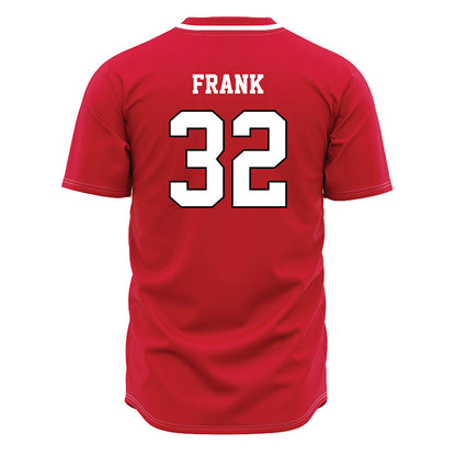 Fairfield - NCAA Baseball : Alex Frank - Red Jersey-1