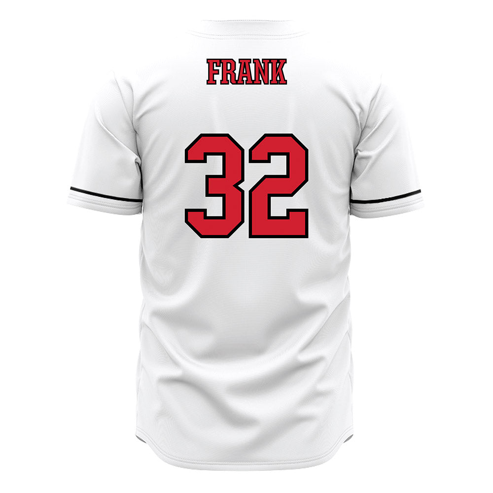 Fairfield - NCAA Baseball : Alex Frank - White Jersey-1