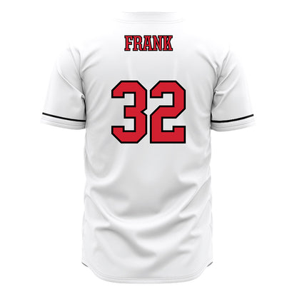 Fairfield - NCAA Baseball : Alex Frank - White Jersey-1