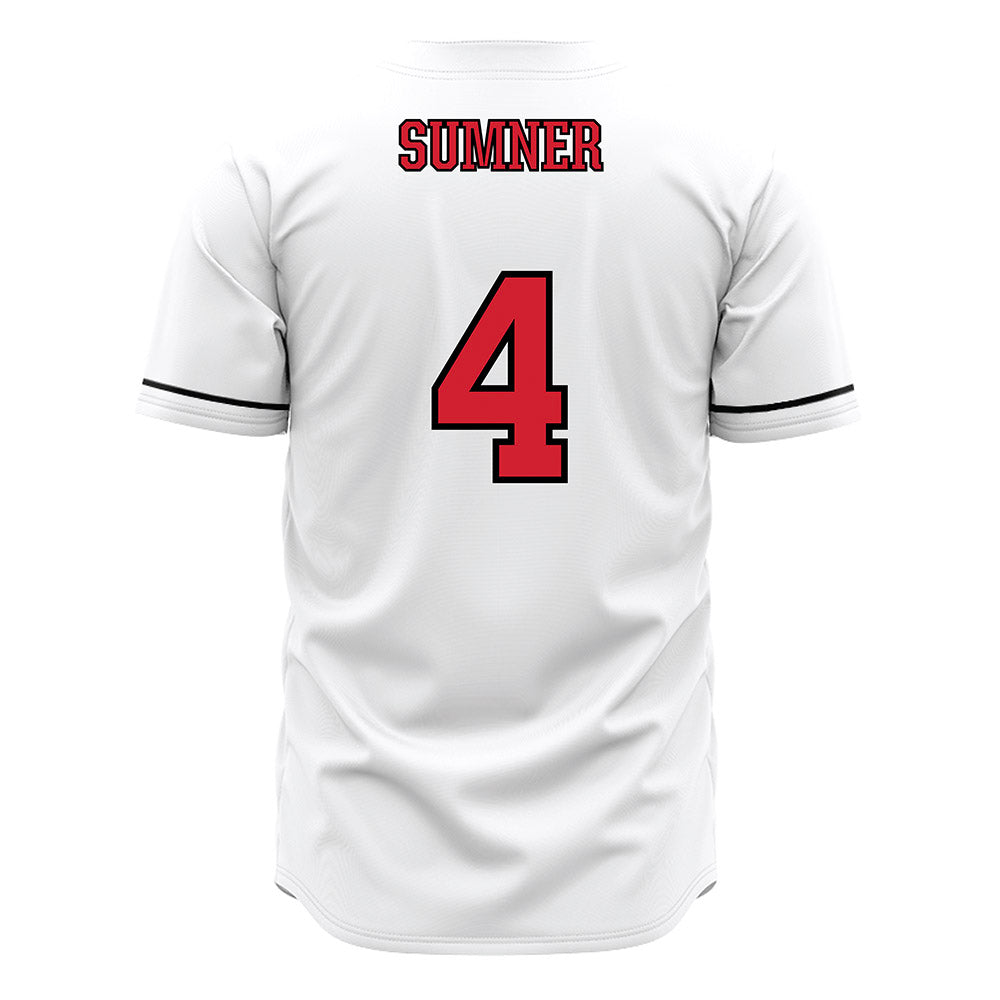Fairfield - NCAA Baseball : Tyson Sumner - White Jersey-1