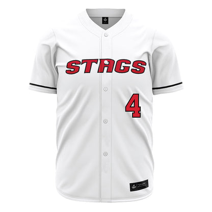 Fairfield - NCAA Baseball : Tyson Sumner - White Jersey-0