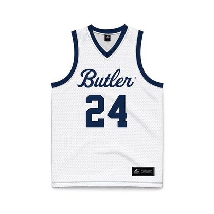 BU - NCAA Women's Basketball : Mallory Miller - White Basketball Jersey-0