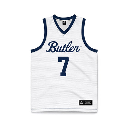 BU - NCAA Women's Basketball : McKenna Johnson - White Basketball Jersey-0