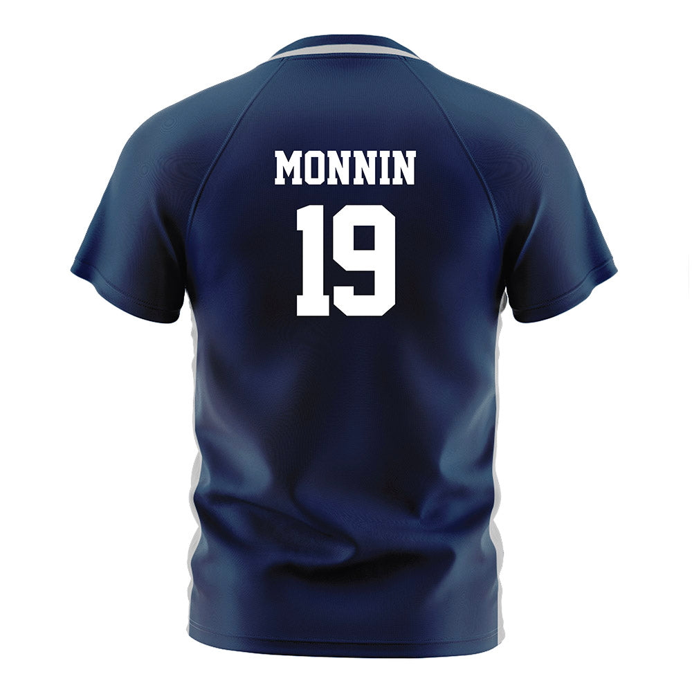 Butler - NCAA Women's Soccer : Sarah Monnin - Navy Soccer Jersey-1