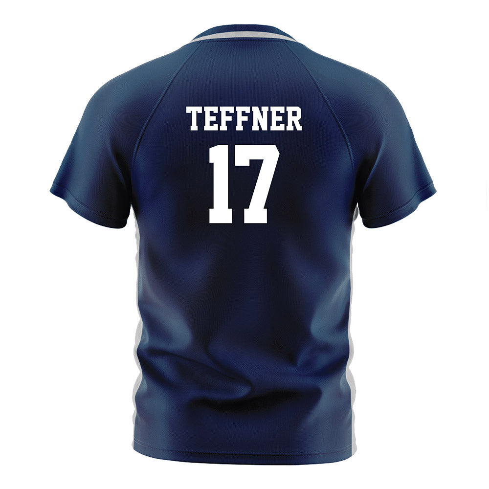 Butler - NCAA Women's Soccer : Kensey Teffner - Navy Soccer Jersey-1